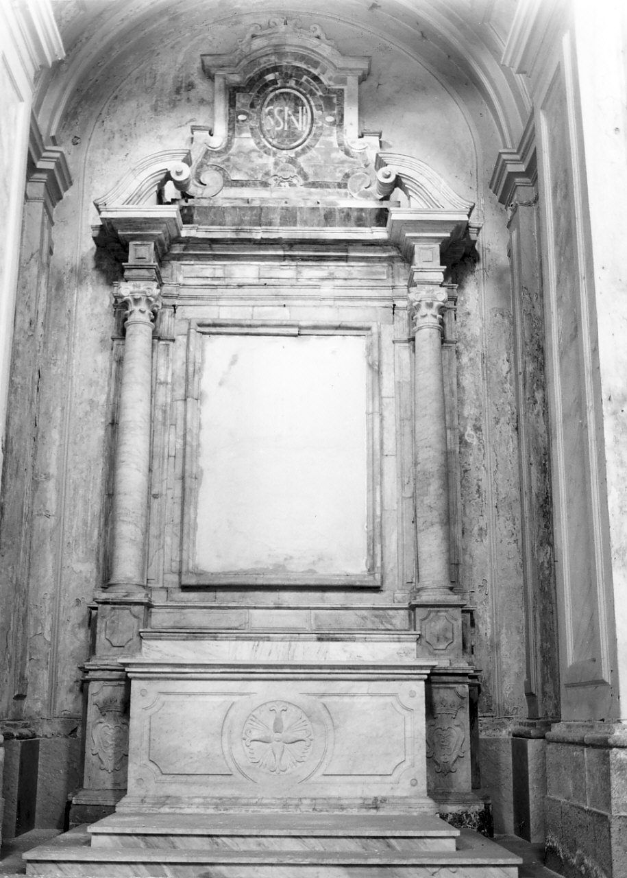 altare, opera isolata - bottega Italia meridionale (sec. XVIII)