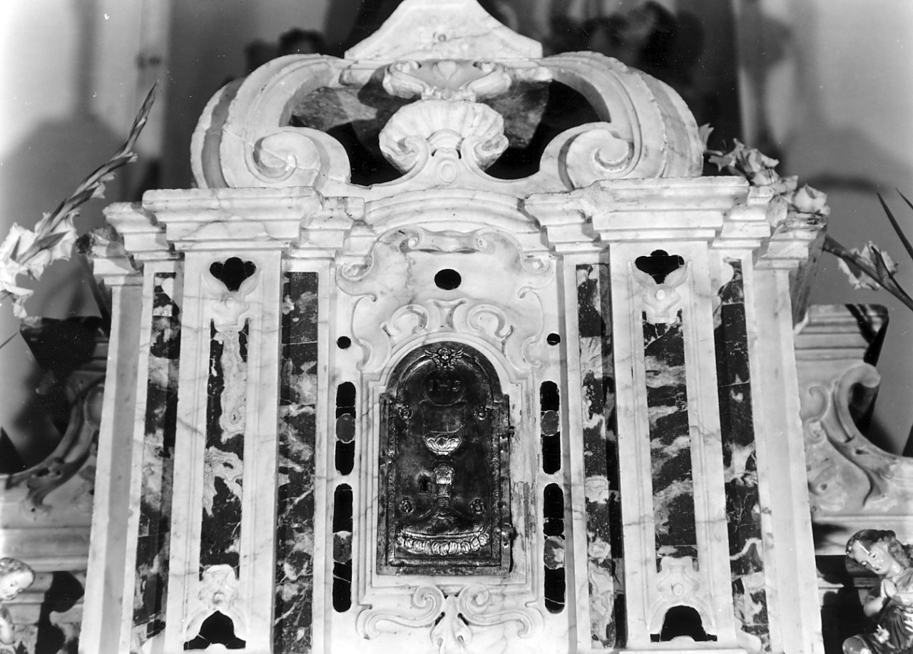 ciborio, opera isolata - bottega Italia meridionale (sec. XX)