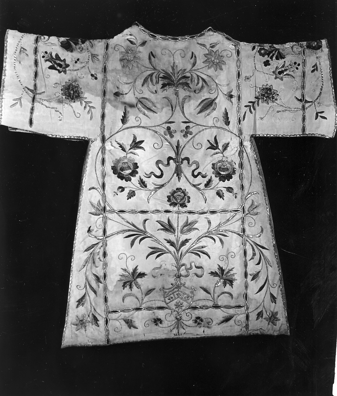 tunicella, opera isolata - manifattura napoletana (sec. XIX)