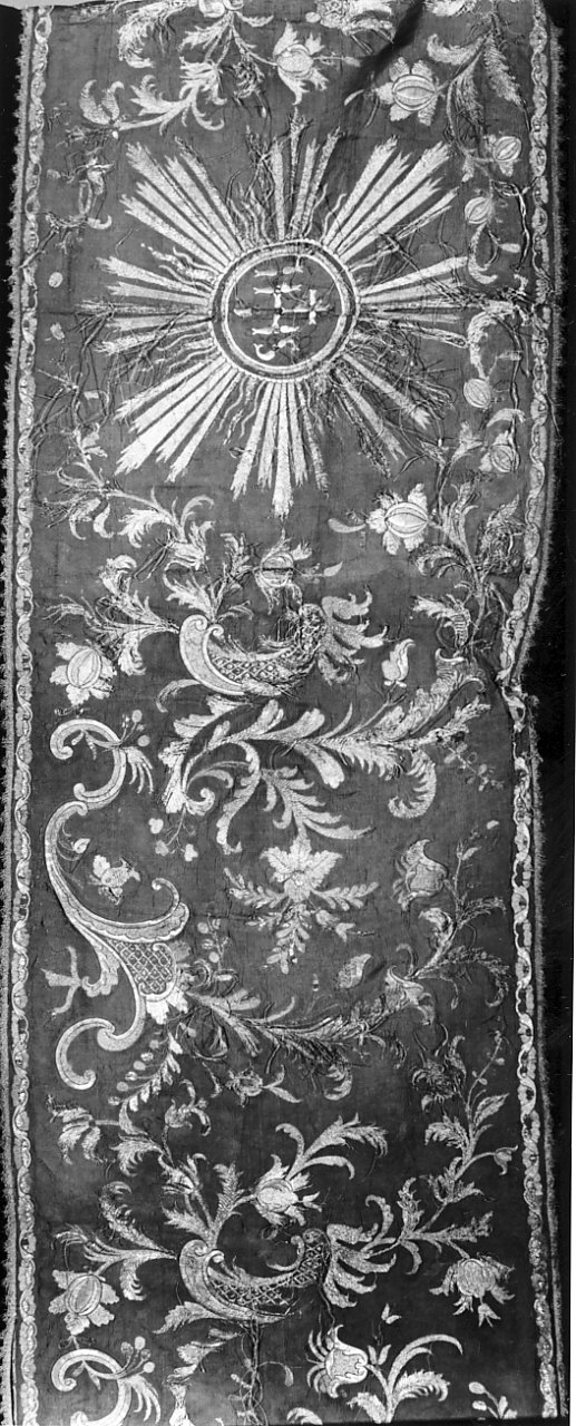 velo omerale, opera isolata - manifattura napoletana (sec. XVIII)