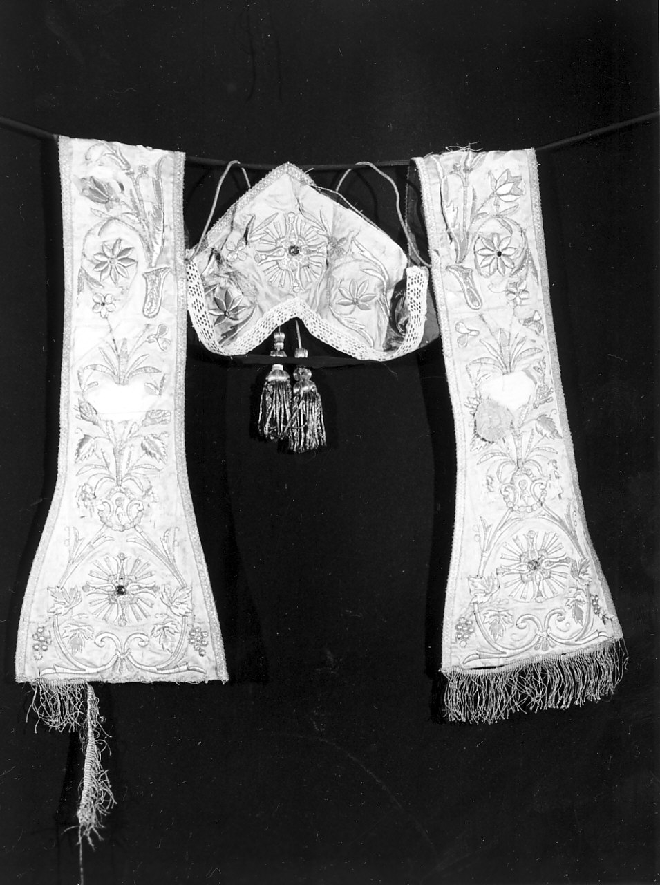 stola, opera isolata - manifattura napoletana (sec. XVIII)