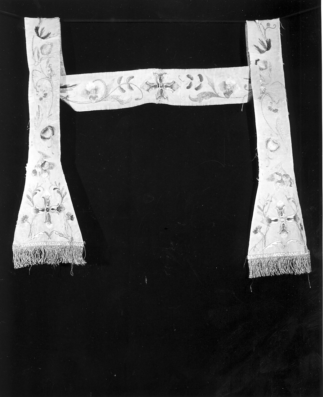 stola, opera isolata - manifattura napoletana (metà sec. XVIII)