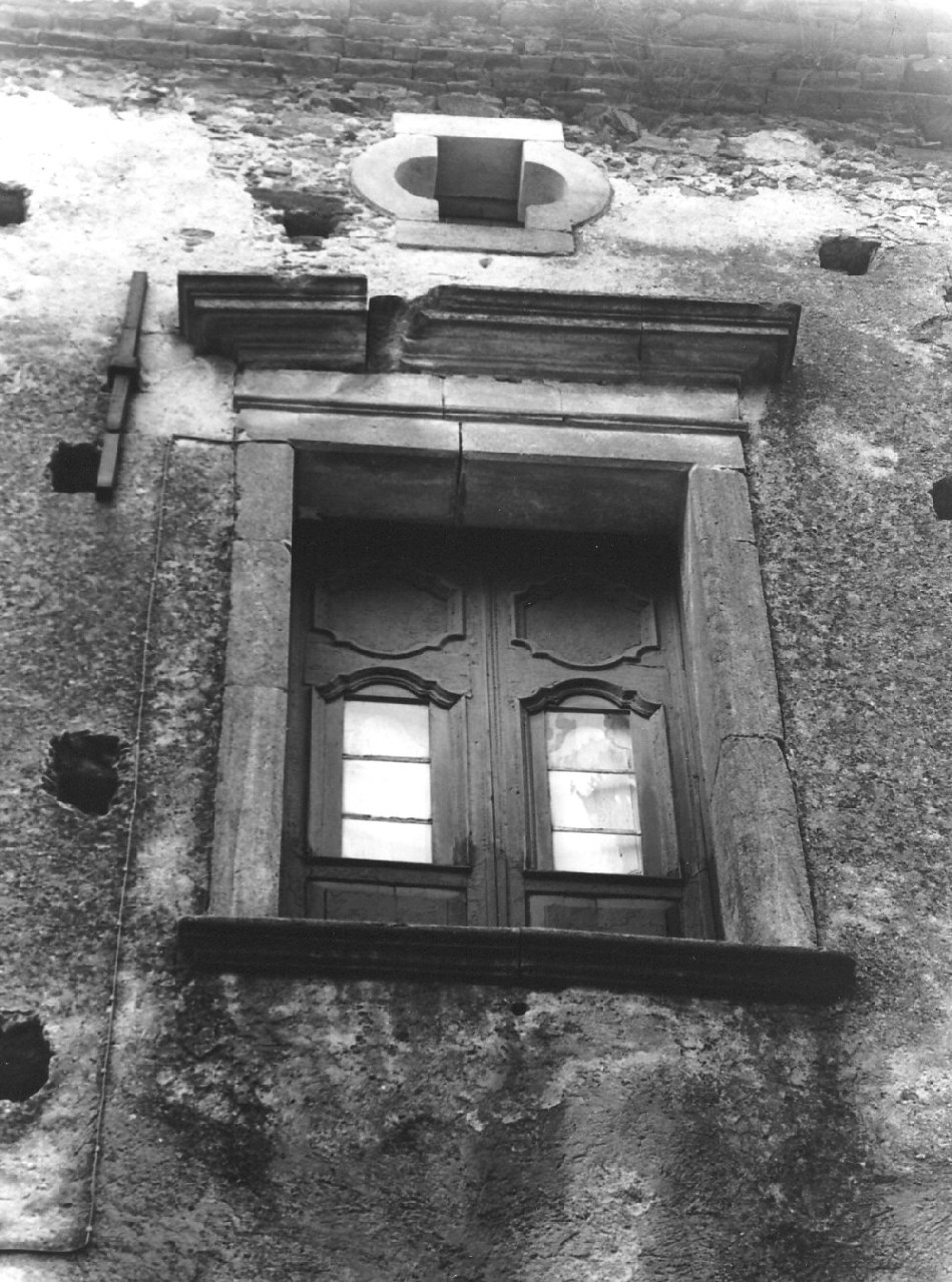 finestra - bottega calabrese (inizio sec. XVIII)