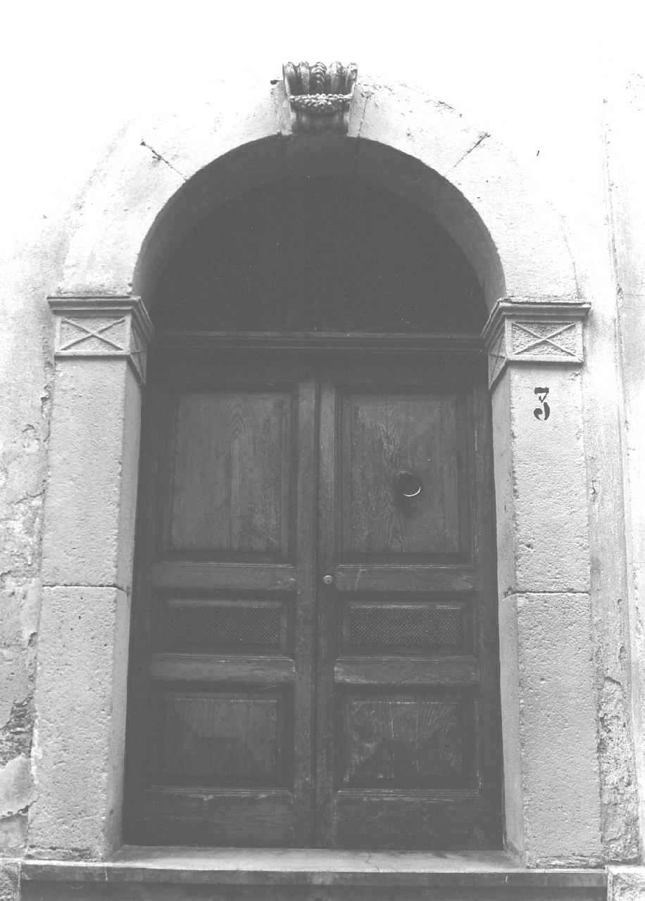 portale, opera isolata - bottega calabrese (seconda metà sec. XVIII)