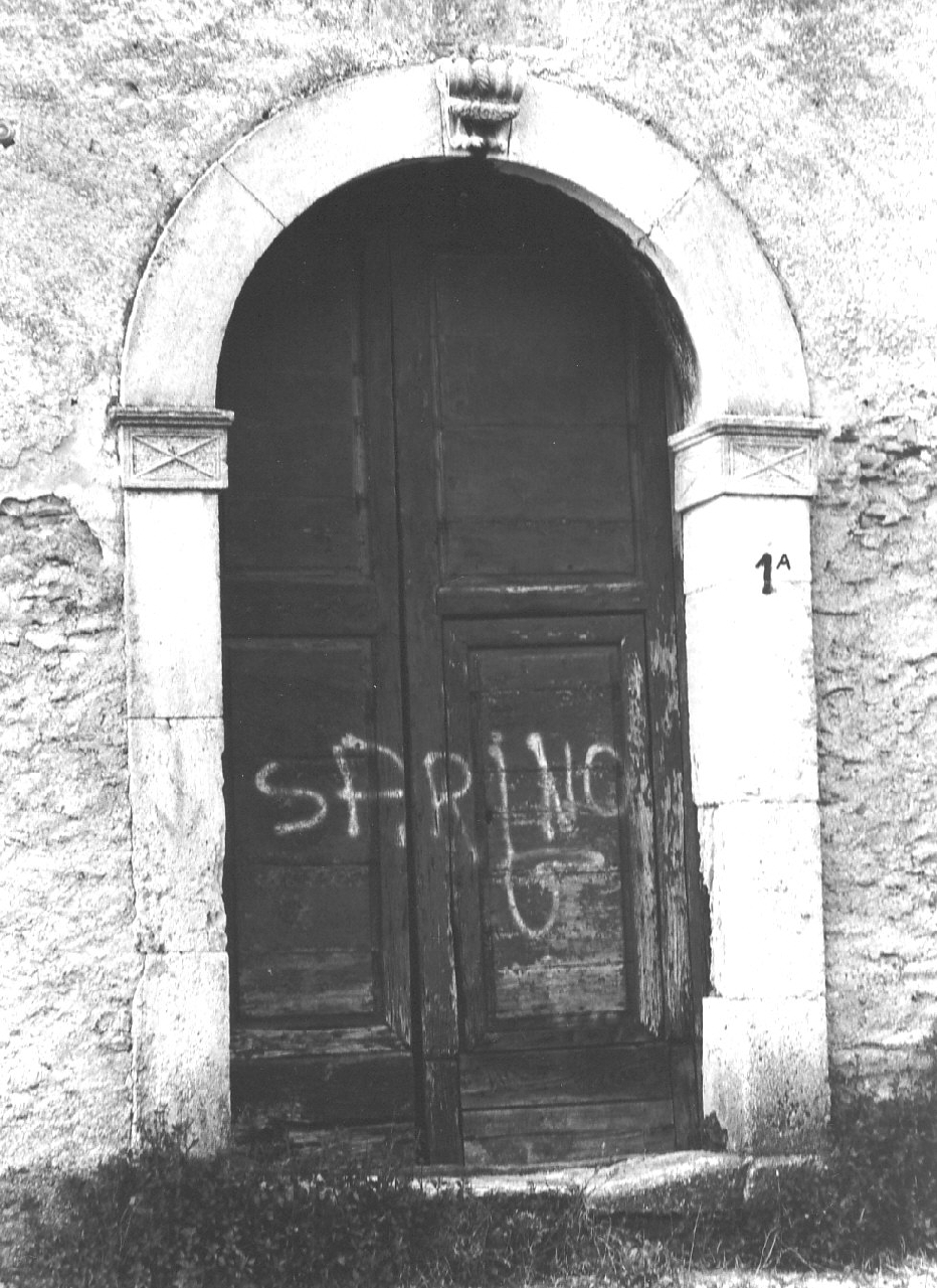 portale, opera isolata - bottega calabrese (sec. XVIII)