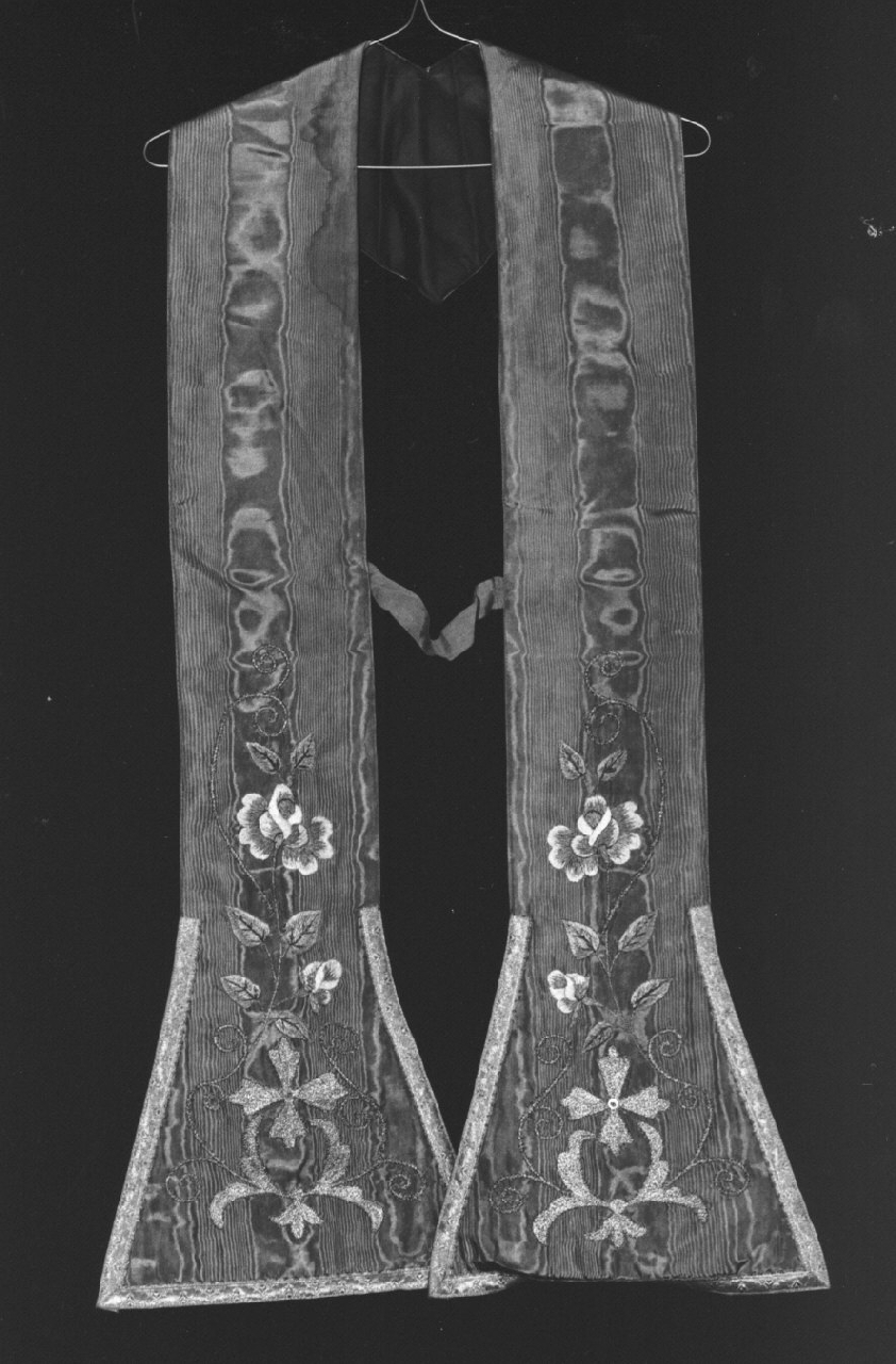 stola, opera isolata - manifattura calabrese (inizio sec. XX)