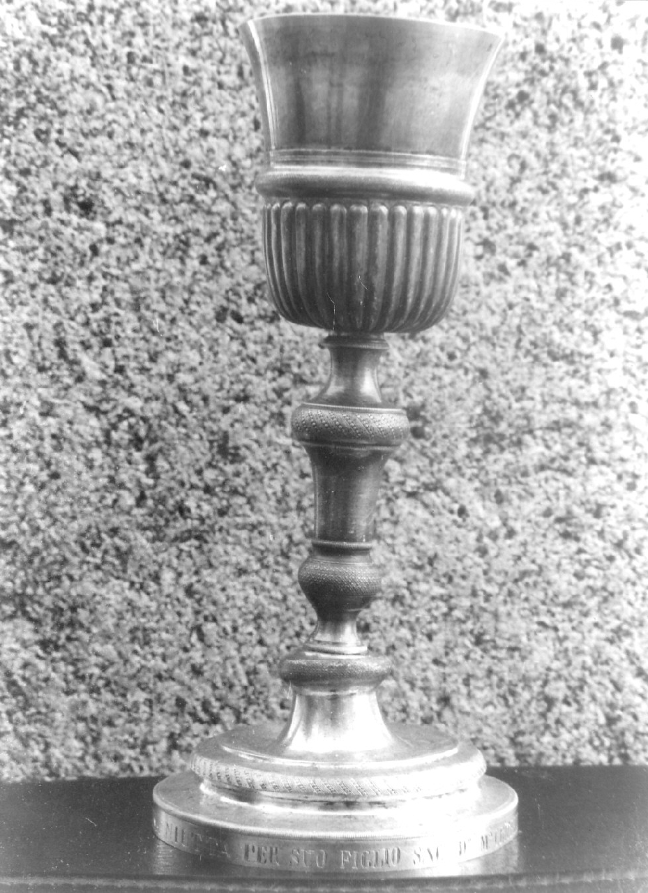 calice, opera isolata - bottega Italia meridionale (sec. XIX)