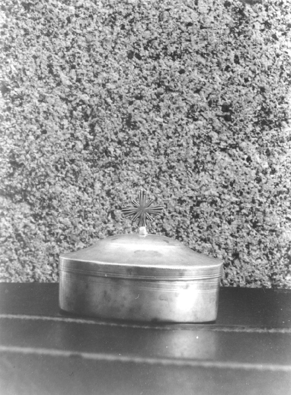 teca, opera isolata - bottega Italia meridionale (sec. XIX)