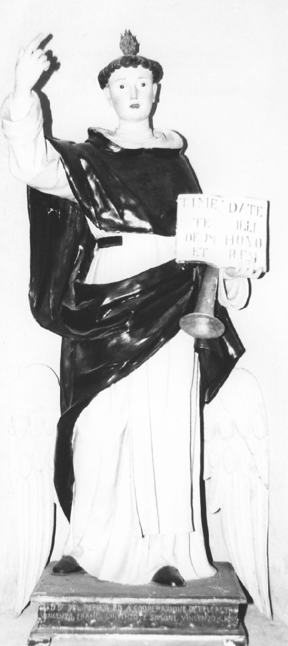 San Vincenzo Ferrer (statua, opera isolata) - bottega Italia meridionale (sec. XX)