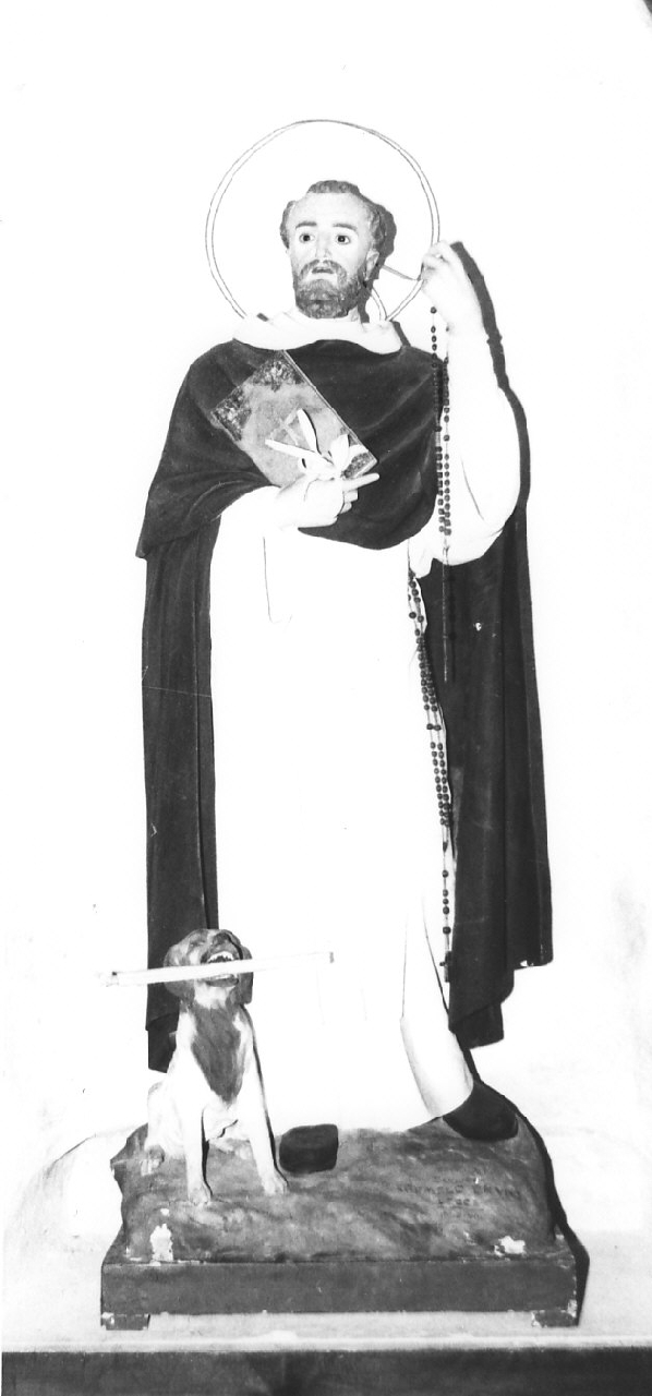 San Domenico (statua, opera isolata) di Bruno Carmelo (sec. XX)