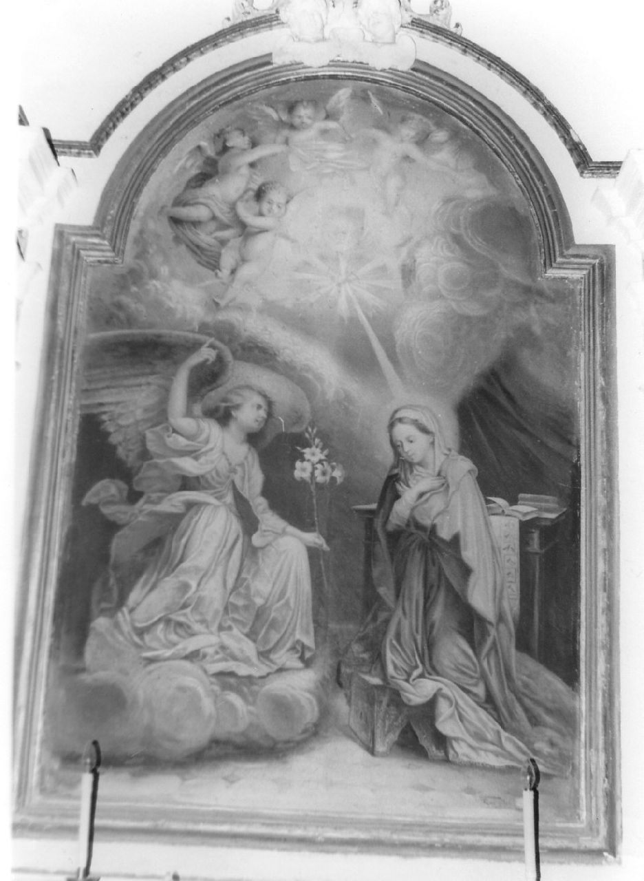 Annunciazione (dipinto, opera isolata) di Roschellà (sec. XIX)