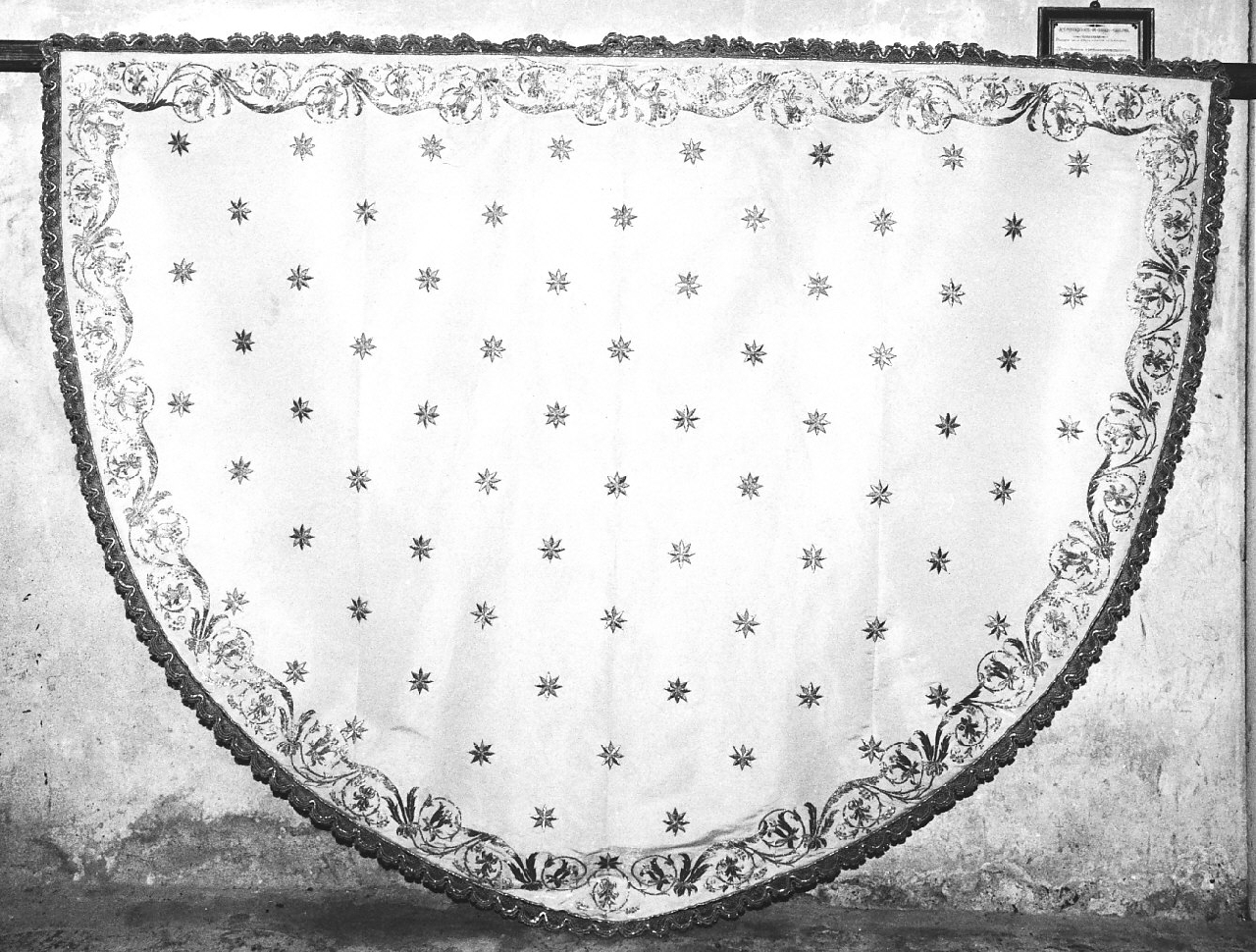 veste da statua, opera isolata - manifattura Italia meridionale (sec. XIX)