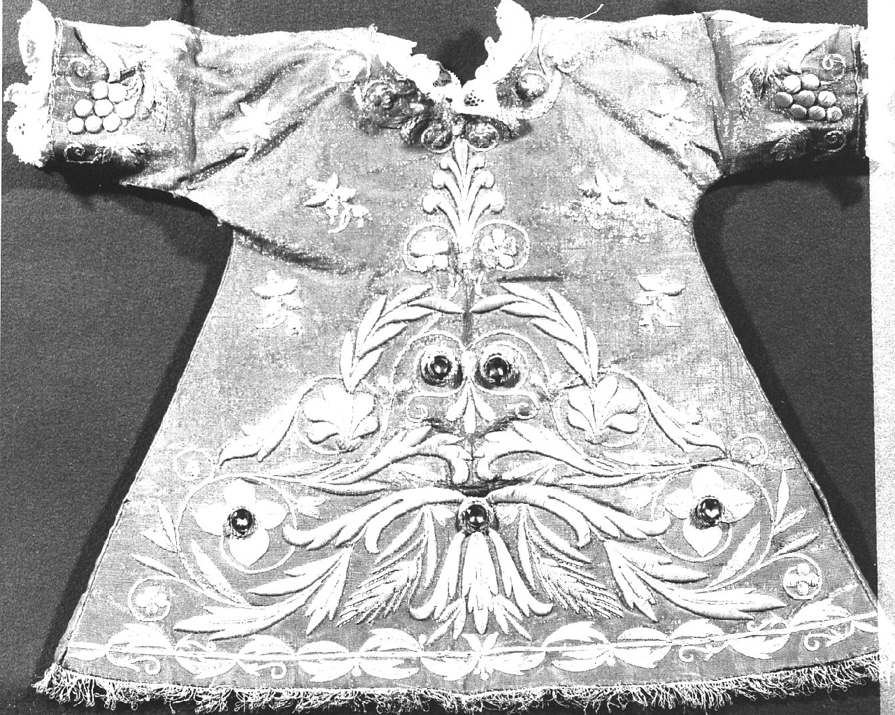 veste da statua, opera isolata - manifattura Italia meridionale (sec. XIX)