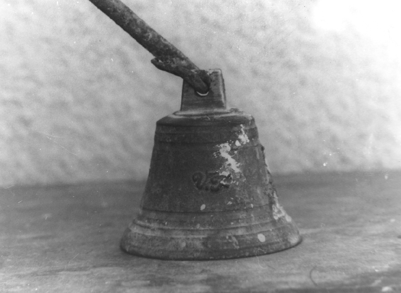 campanella di sacrestia, opera isolata - bottega Italia meridionale (inizio sec. XIX)