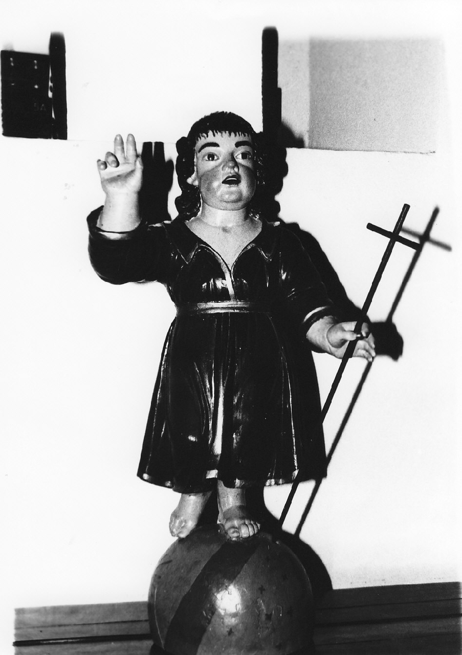 Gesù Bambino (statua, opera isolata) - bottega Italia meridionale (prima metà sec. XIX)