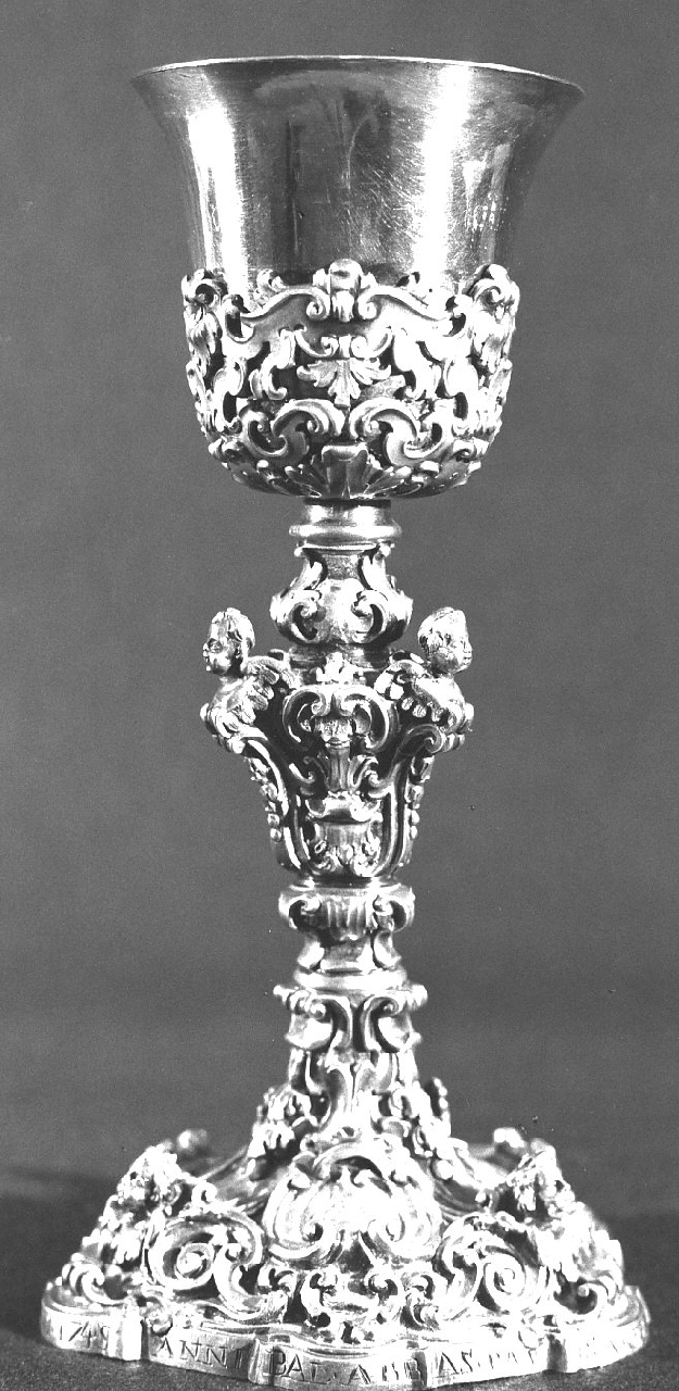 calice, opera isolata - bottega napoletana (sec. XVIII)