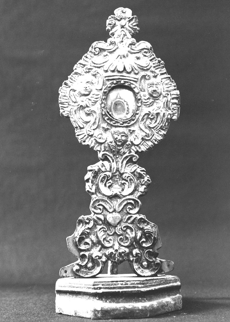 reliquiario, opera isolata - bottega Italia meridionale (sec. XVIII)