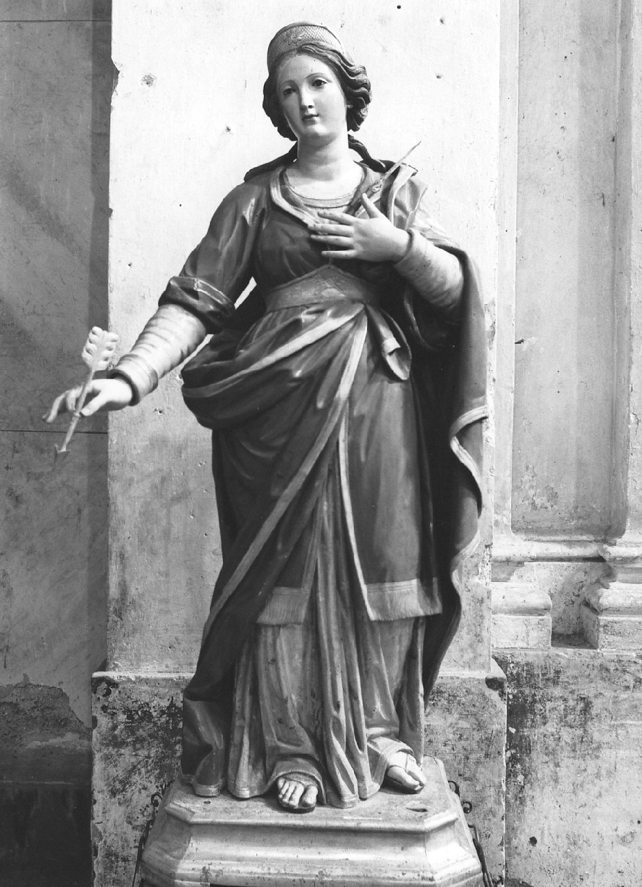 Santa Filomena (statua, opera isolata) - bottega Italia meridionale (fine/inizio secc. XVIII/ XIX)
