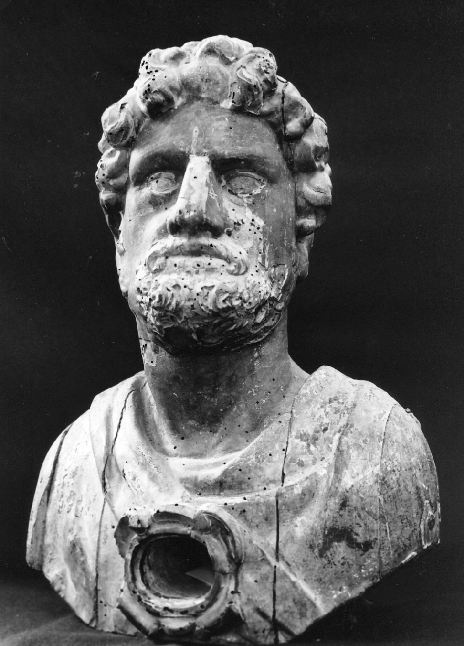 Santo (reliquiario - a busto, opera isolata) - bottega Italia meridionale (sec. XVII)