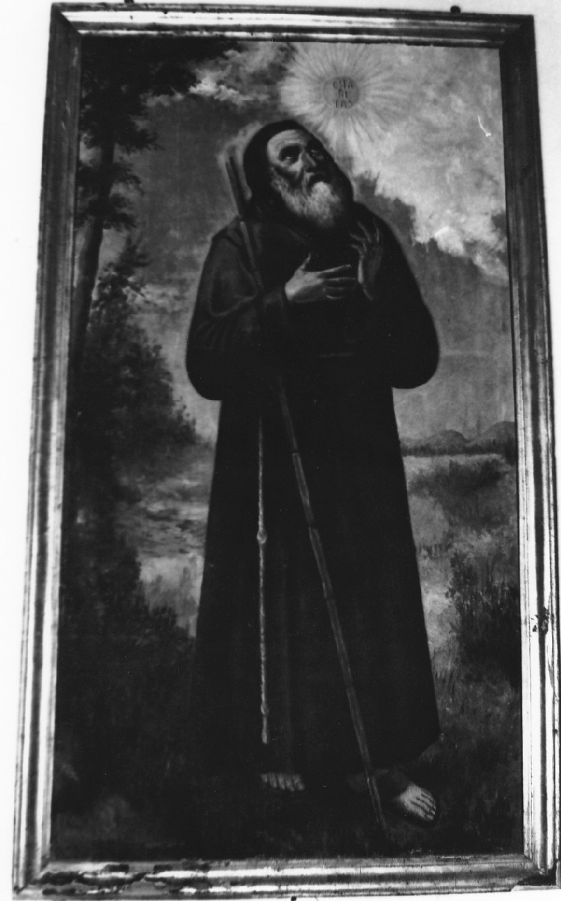 San Francesco di Paola (dipinto, opera isolata) - ambito Italia meridionale (sec. XIX)