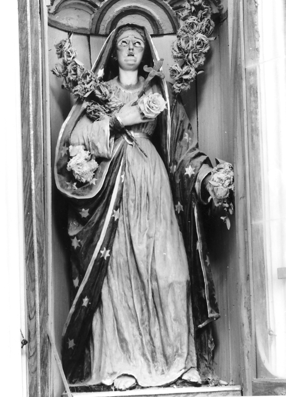 Madonna Addolorata (statua) - bottega Italia meridionale (sec. XIX)