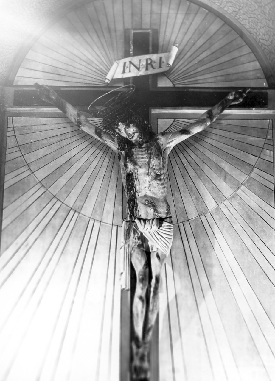 crocifisso, opera isolata - bottega Italia meridionale (fine sec. XIX)