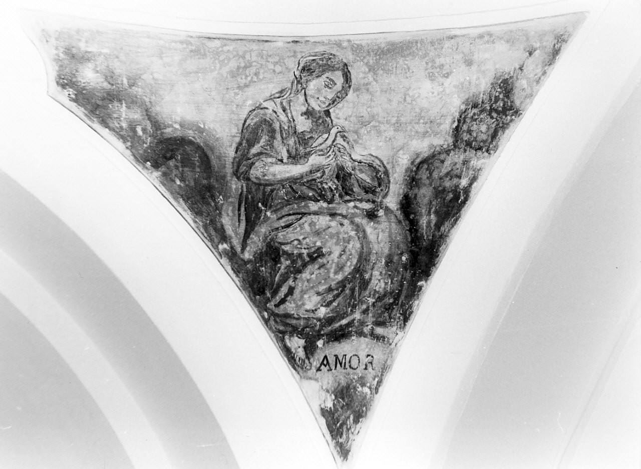 Amore (dipinto, elemento d'insieme) - ambito Italia meridionale (sec. XVIII)