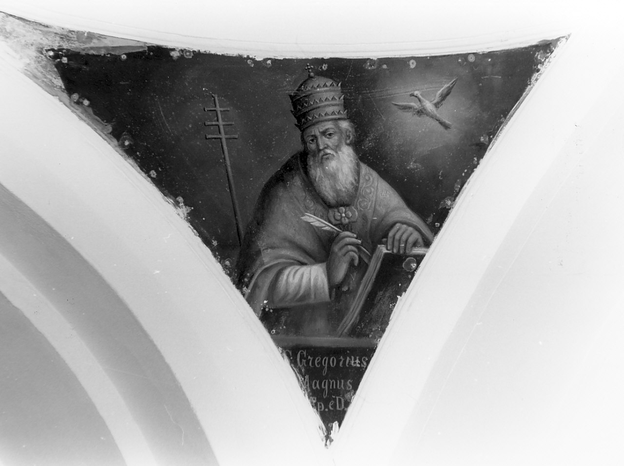 San Gregorio (dipinto, elemento d'insieme) di Palmieri G (sec. XIX)