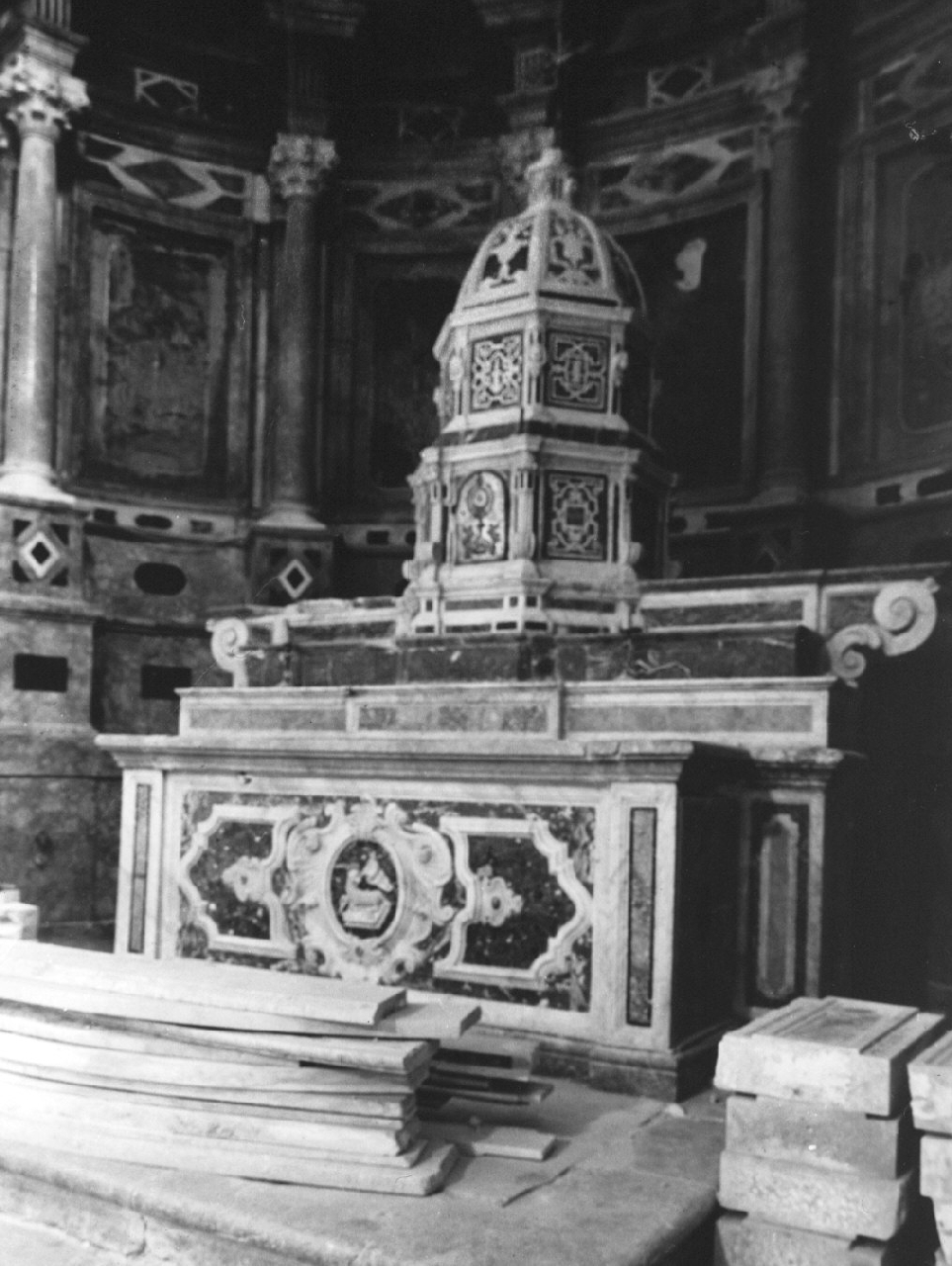 tabernacolo, opera isolata - bottega Italia meridionale (sec. XVIII)