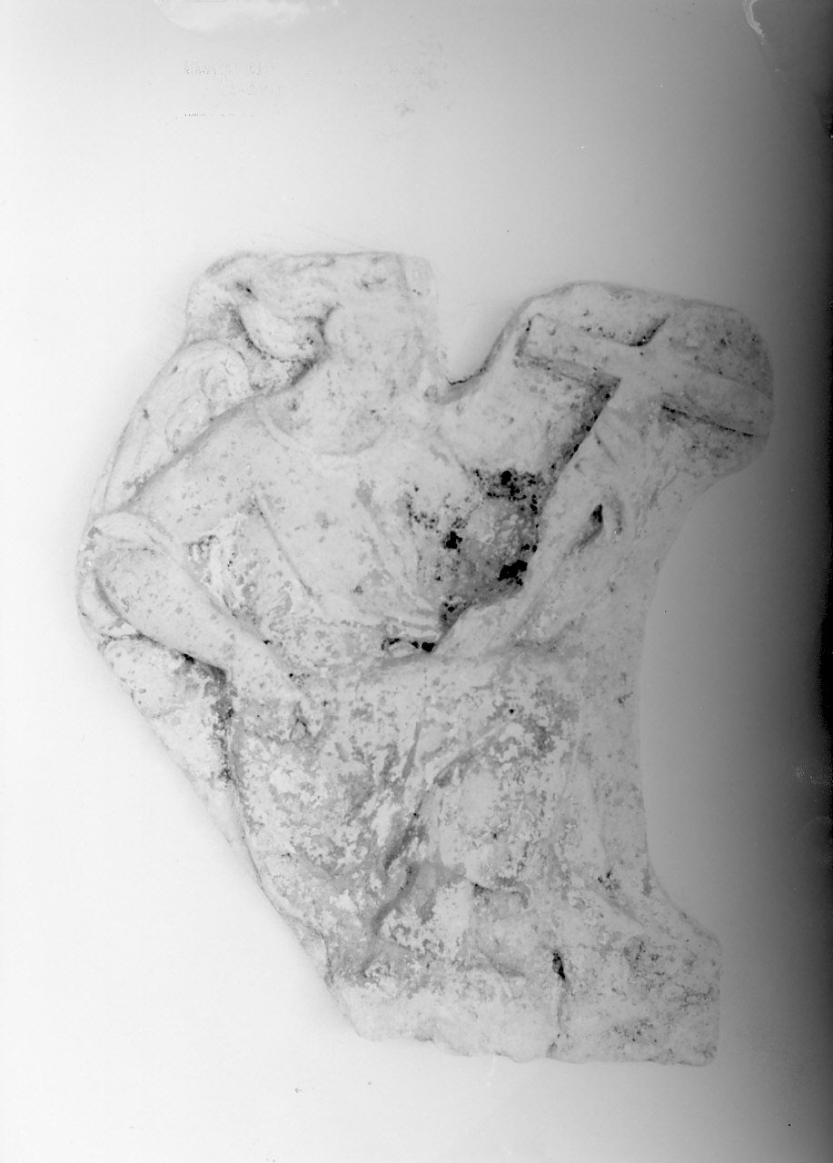 angelo (rilievo) - bottega calabrese (sec. XII, sec. XIII)