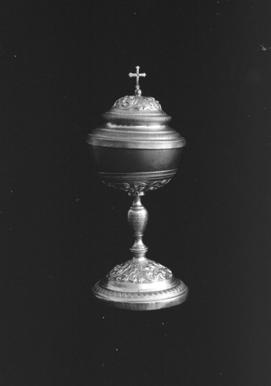 pisside, opera isolata - bottega Italia meridionale (sec. XIX)