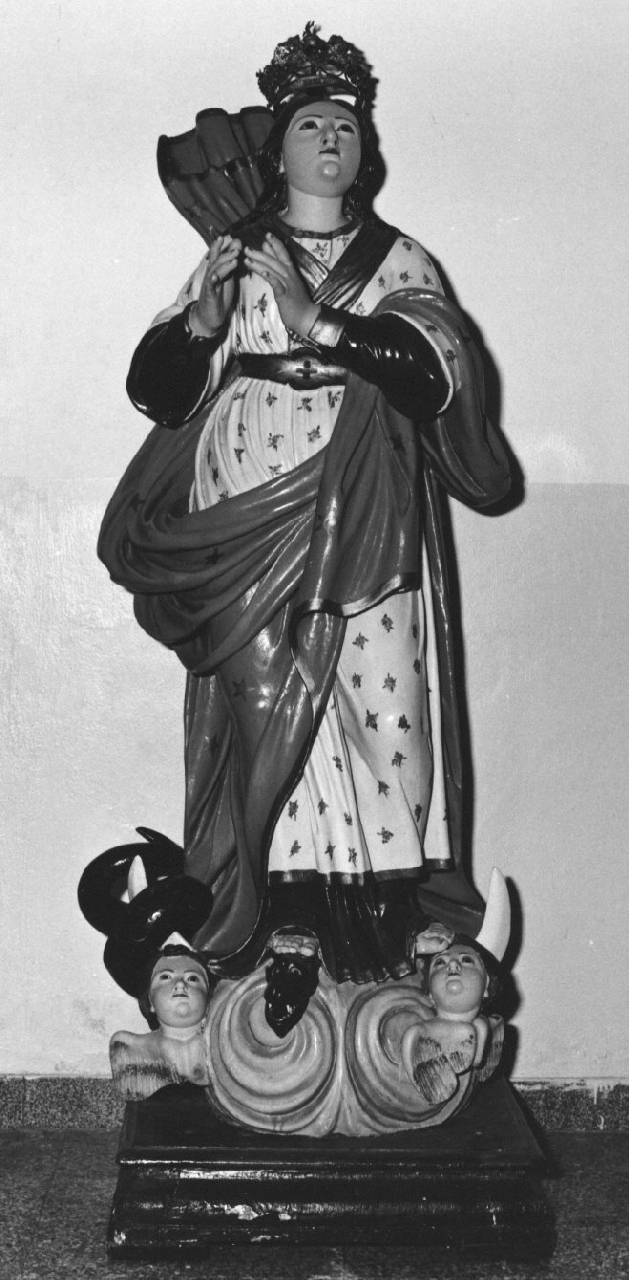 Madonna Immacolata (statua, opera isolata) - bottega calabrese (fine sec. XIX)