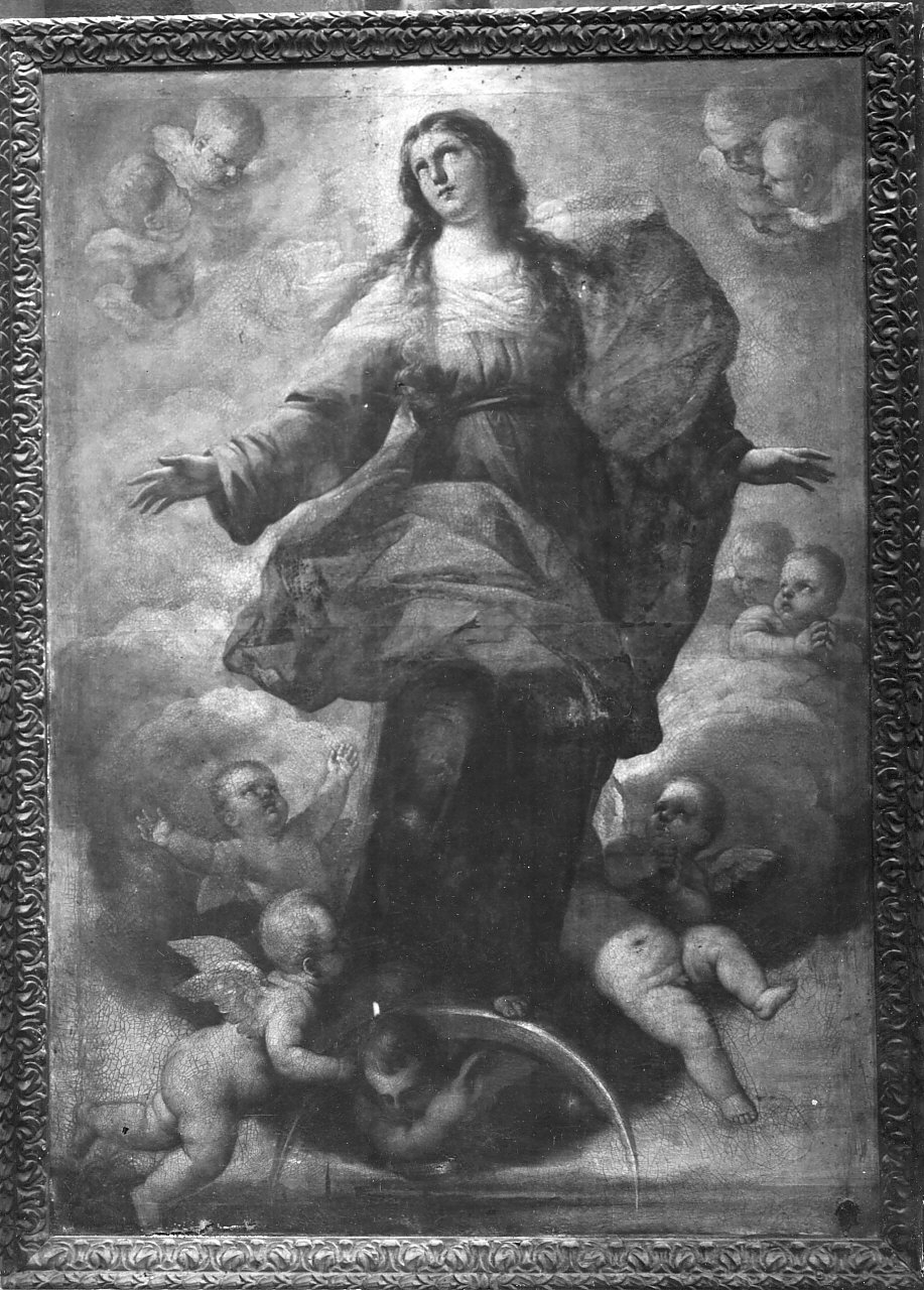 Madonna Immacolata (dipinto, opera isolata) - ambito Italia meridionale (fine/inizio secc. XVII/ XVIII)