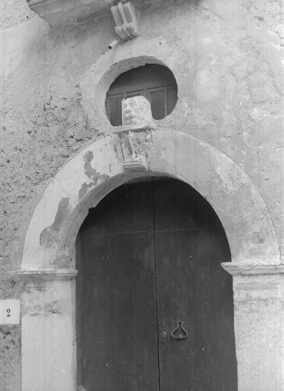 portale, opera isolata - bottega calabrese (sec. XVIII)