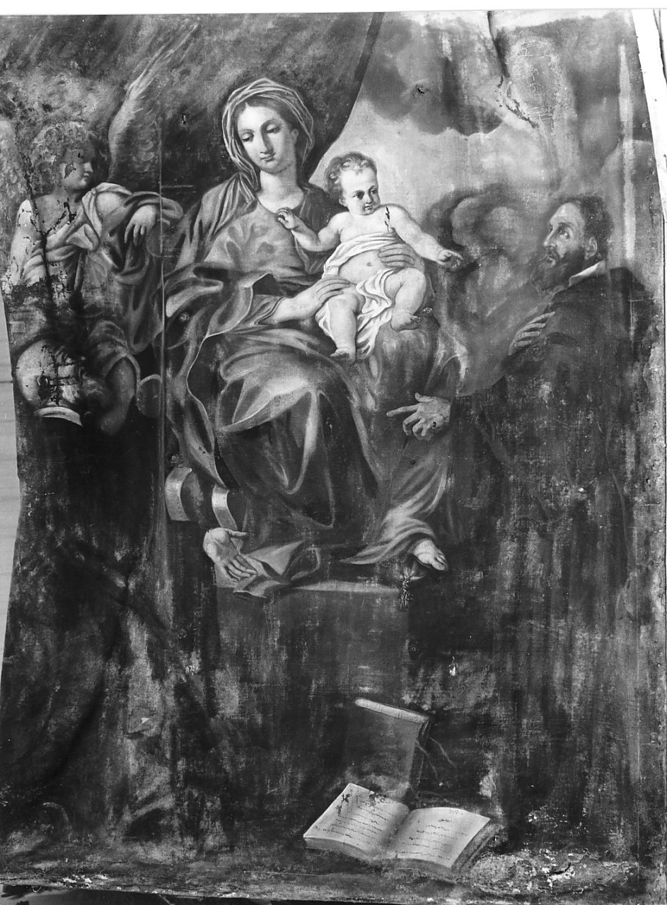 Madonna con Bambino e Santi (dipinto, opera isolata) - ambito calabrese (sec. XVIII)