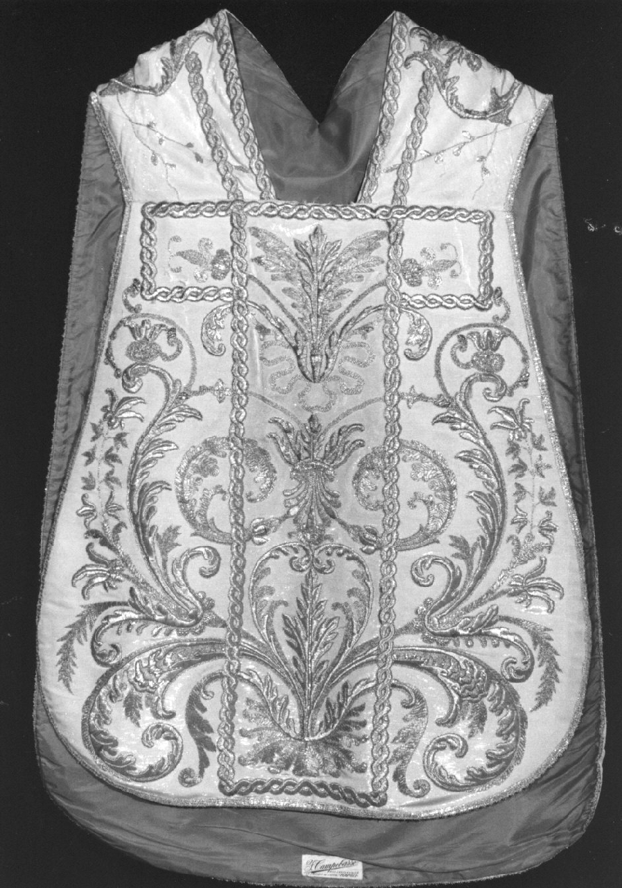 paramento liturgico, insieme - manifattura Italia meridionale (prima metà sec. XIX)