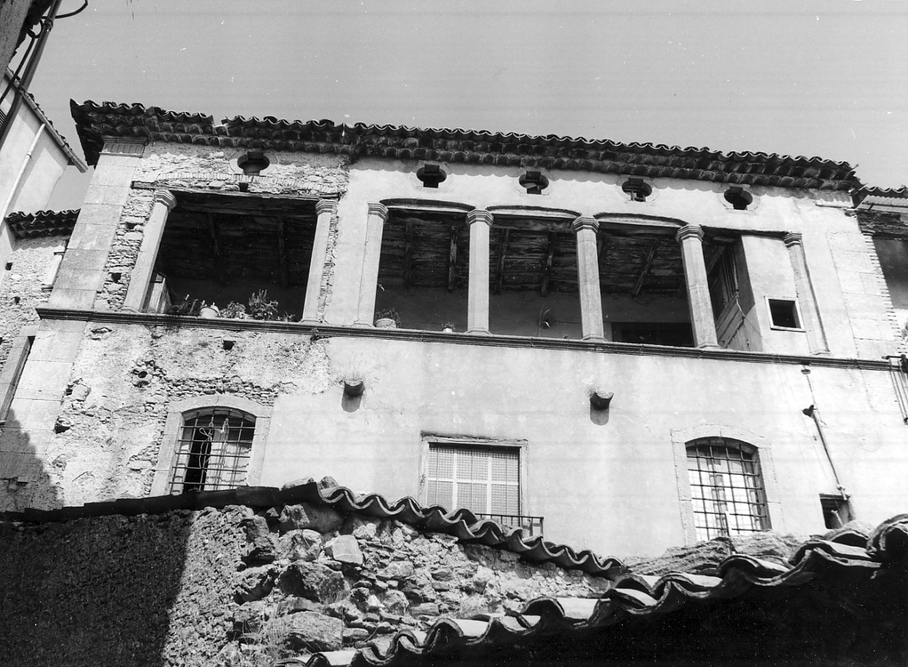 balconata, opera isolata - bottega calabrese (sec. XIX)