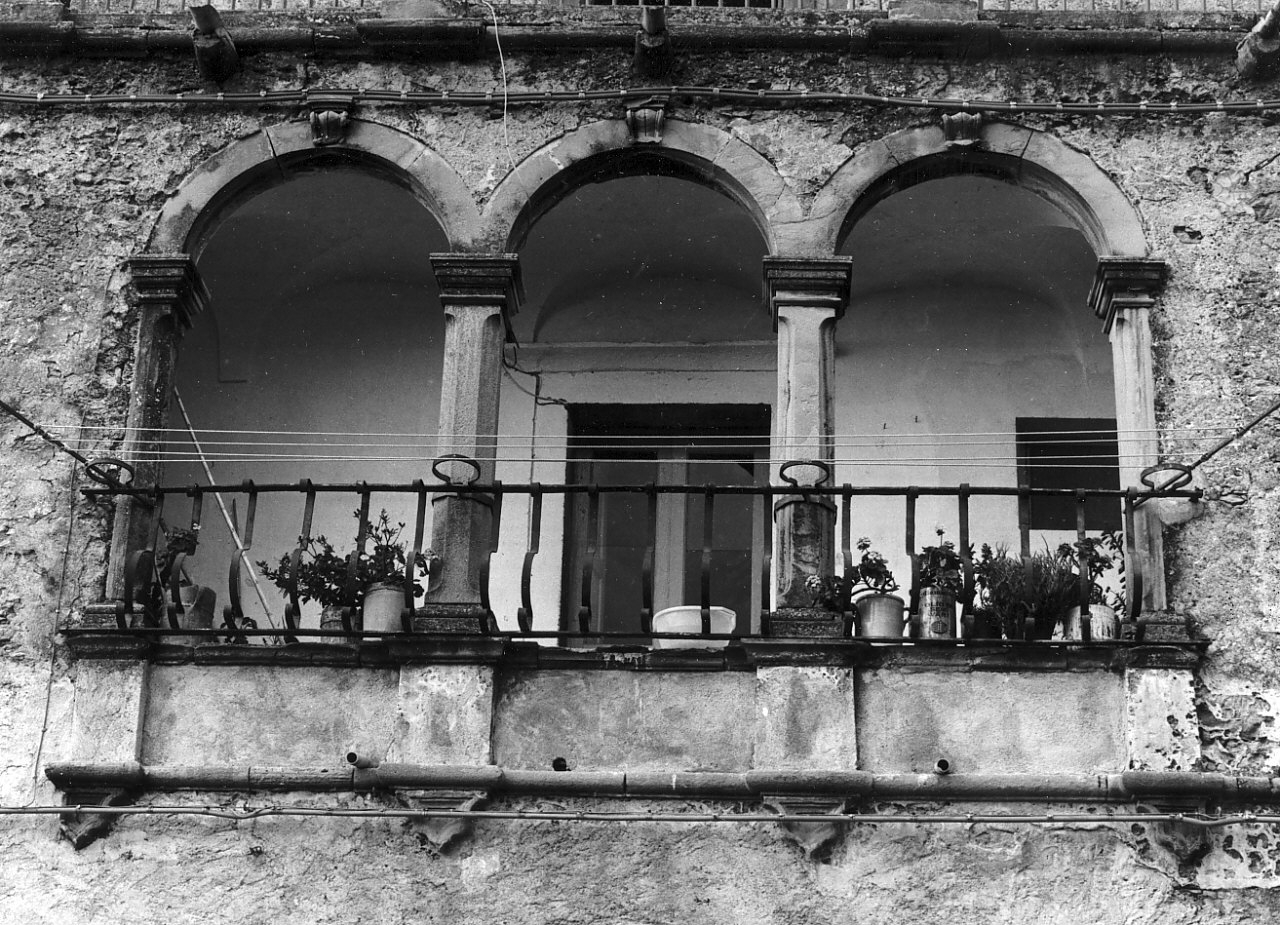 balconata, opera isolata - bottega calabrese (sec. XIX)