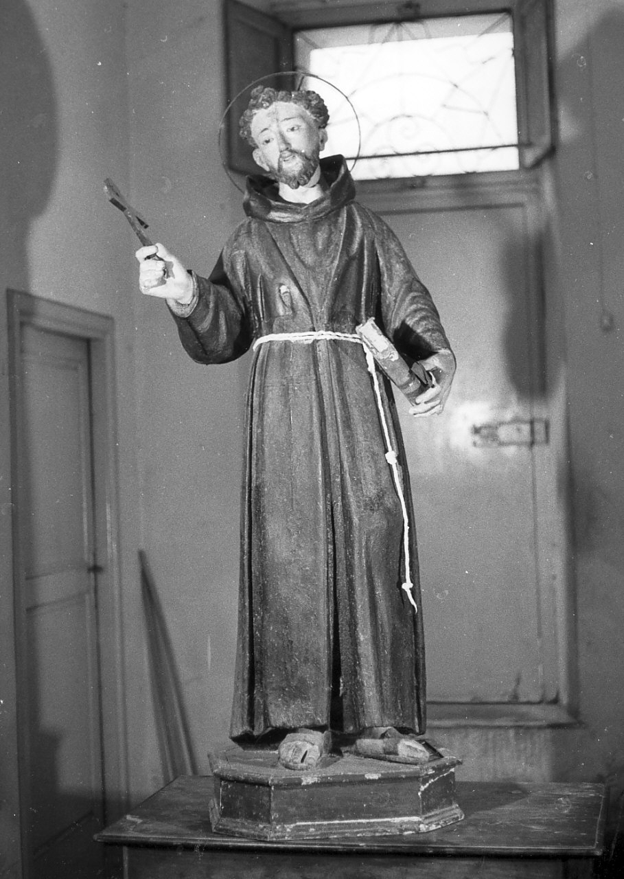 San Francesco d'Assisi (statua) - bottega Italia meridionale (fine sec. XVIII)