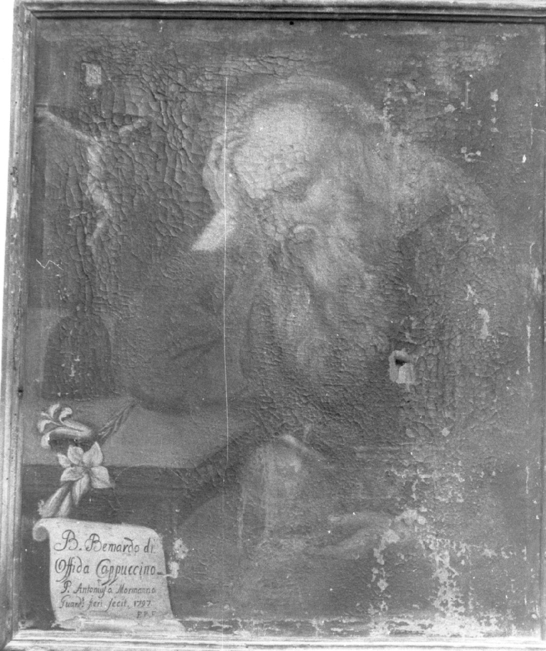 beato Bernardo da Offida (dipinto, opera isolata) - ambito Italia meridionale (fine sec. XVIII)
