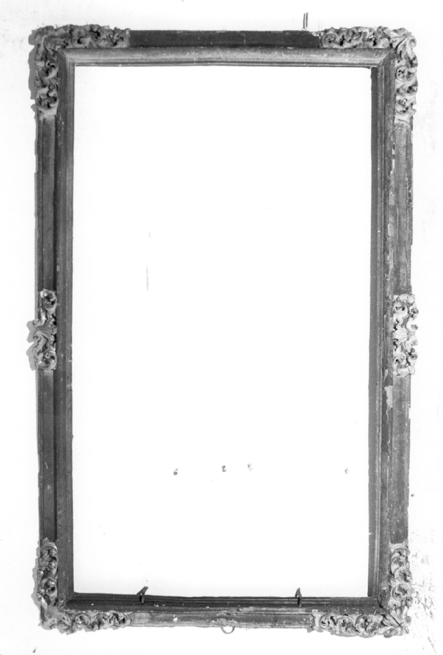 cornice, opera isolata - bottega Italia meridionale (fine/inizio secc. XVII/ XVIII)