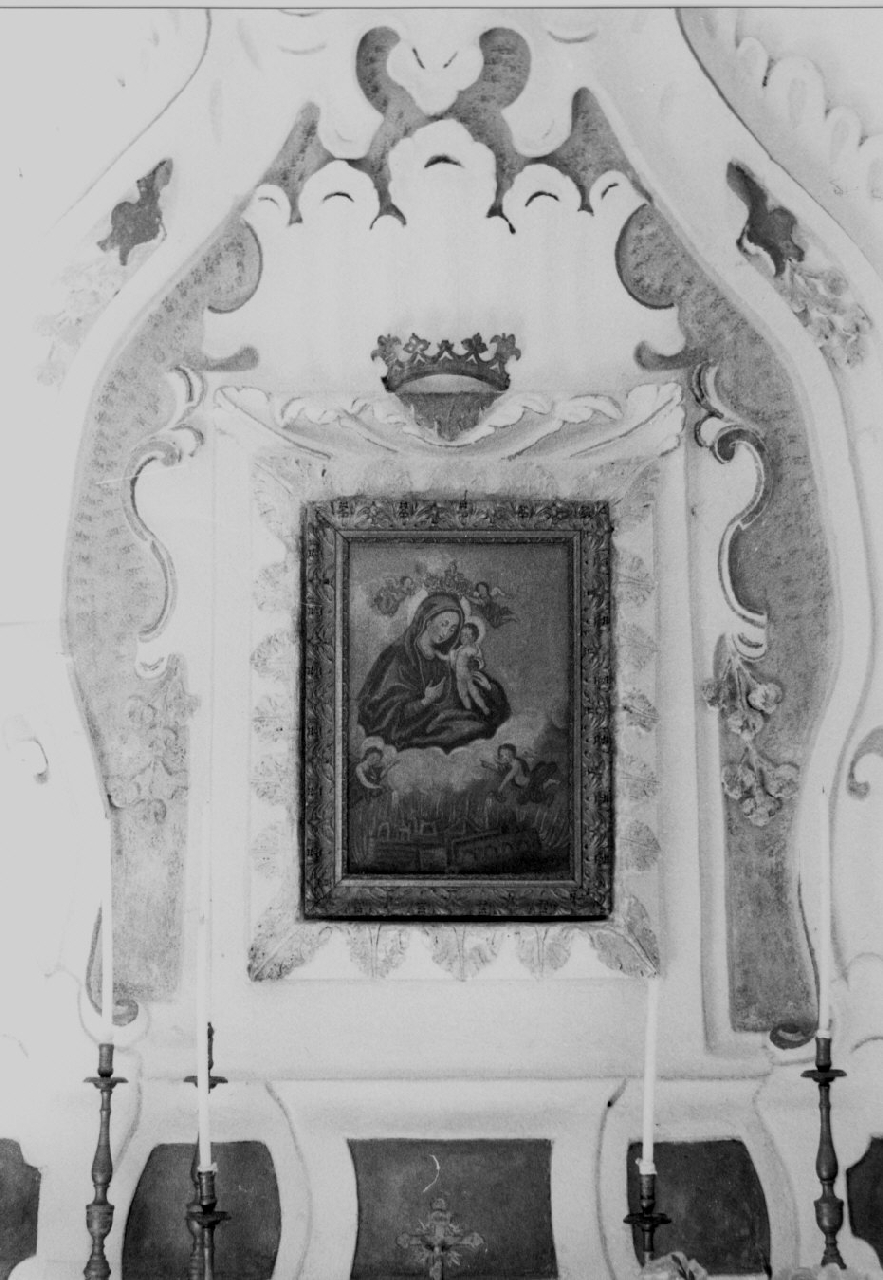 Madonna di Costantinopoli (dipinto, opera isolata) - ambito calabrese (fine/inizio secc. XVIII/ XIX)