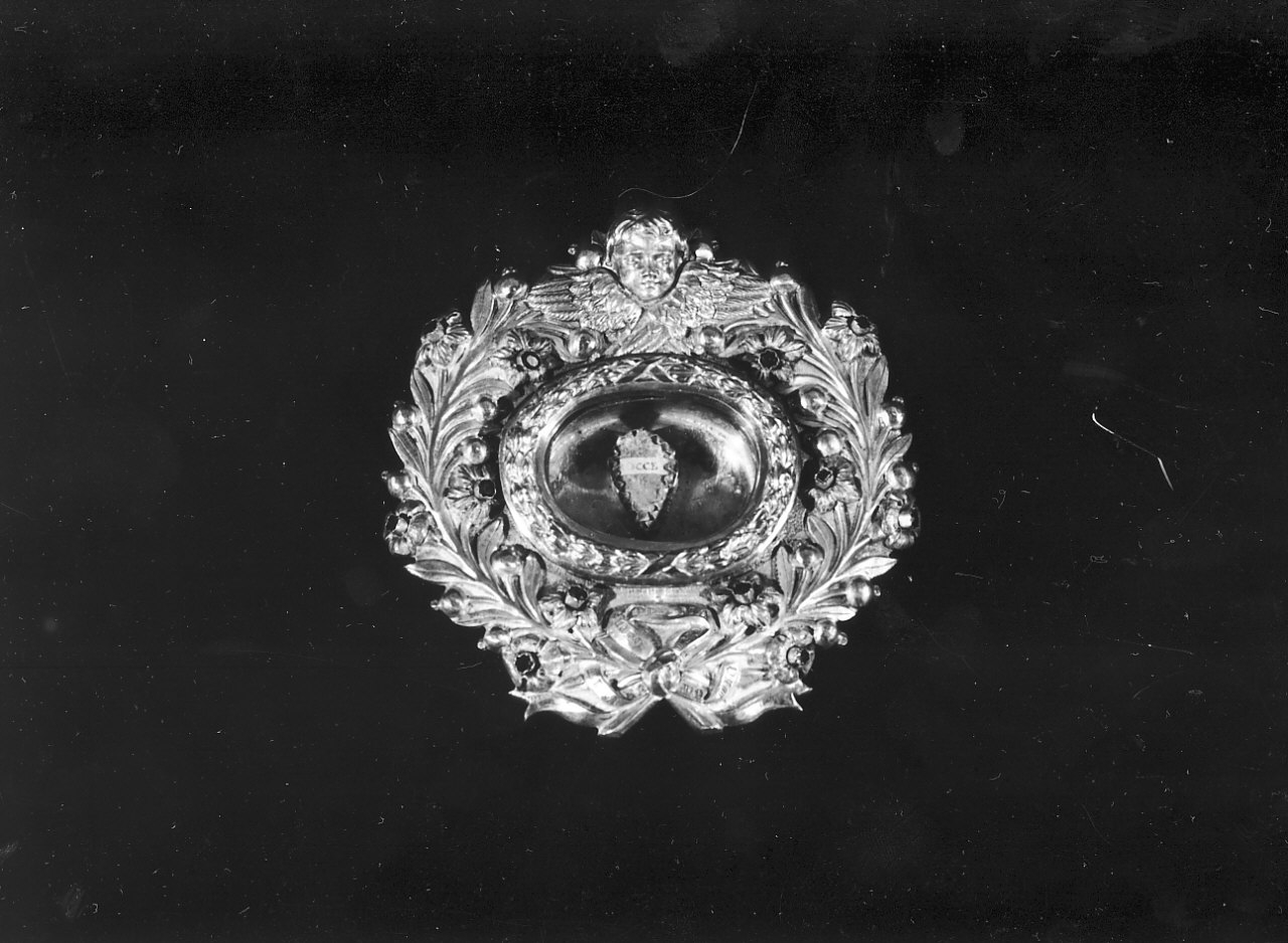 reliquiario - bottega messinese (sec. XVIII)