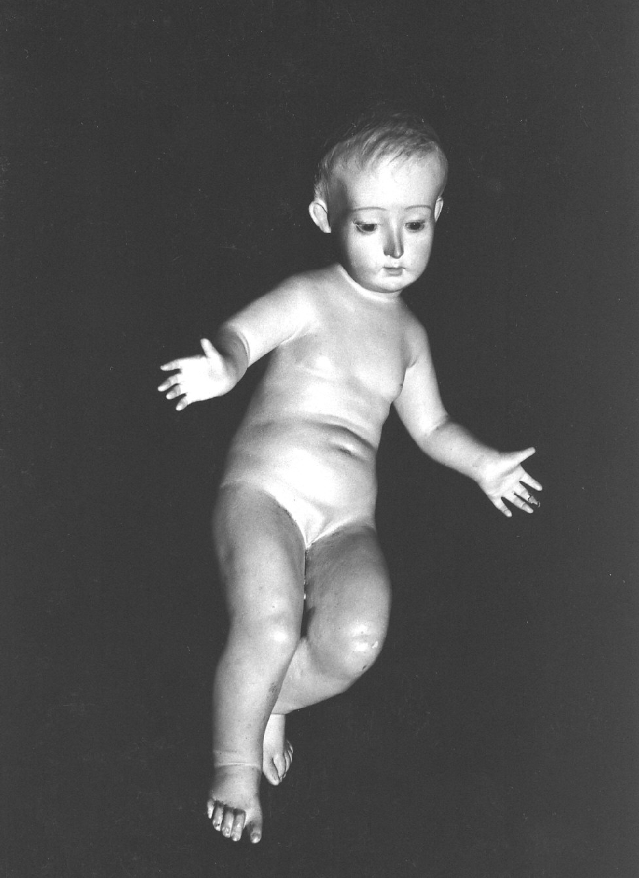 Gesù Bambino (statua, opera isolata) - bottega Italia meridionale (sec. XIX)