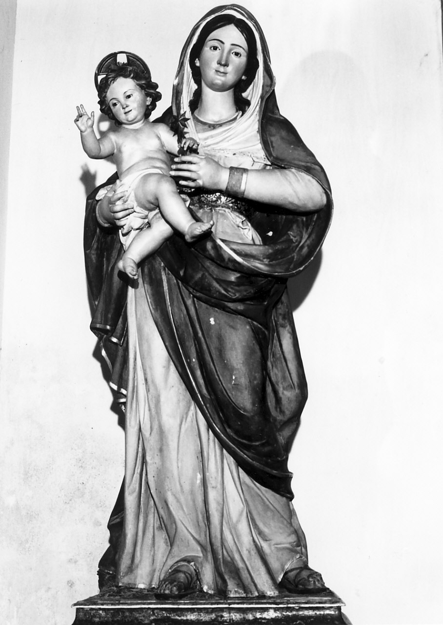 Madonna con Bambino (statua) - bottega Italia meridionale (sec. XIX)