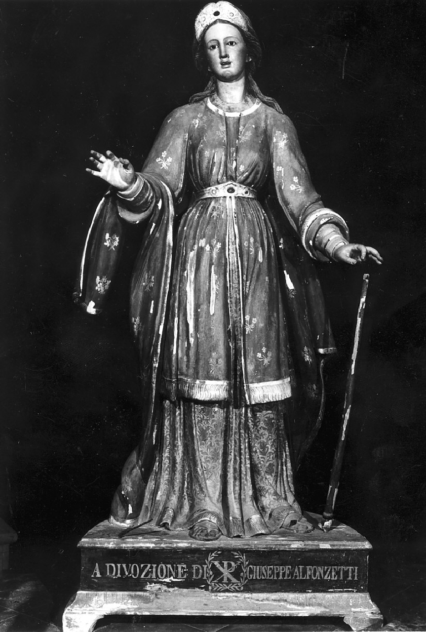 Santa Filomena (statua) - bottega Italia meridionale (fine/inizio secc. XVIII/ XIX)
