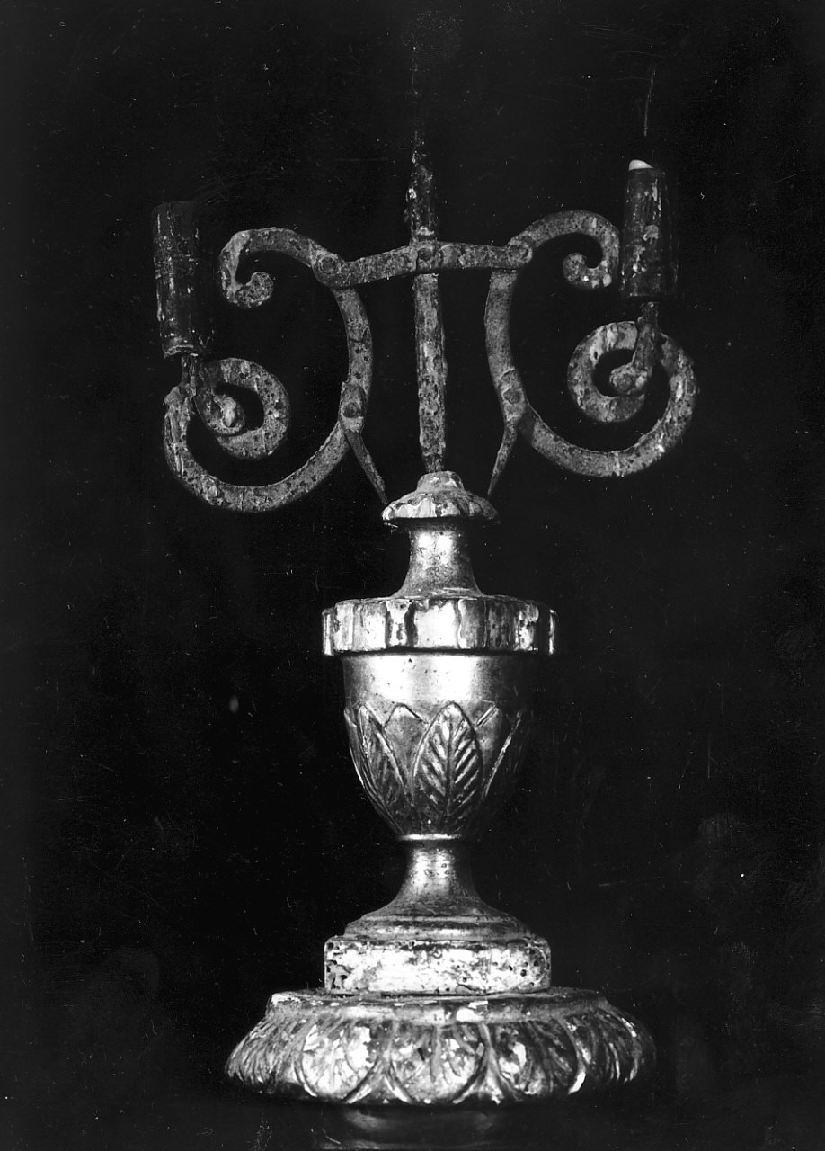 candeliere - bottega calabrese (sec. XIX)