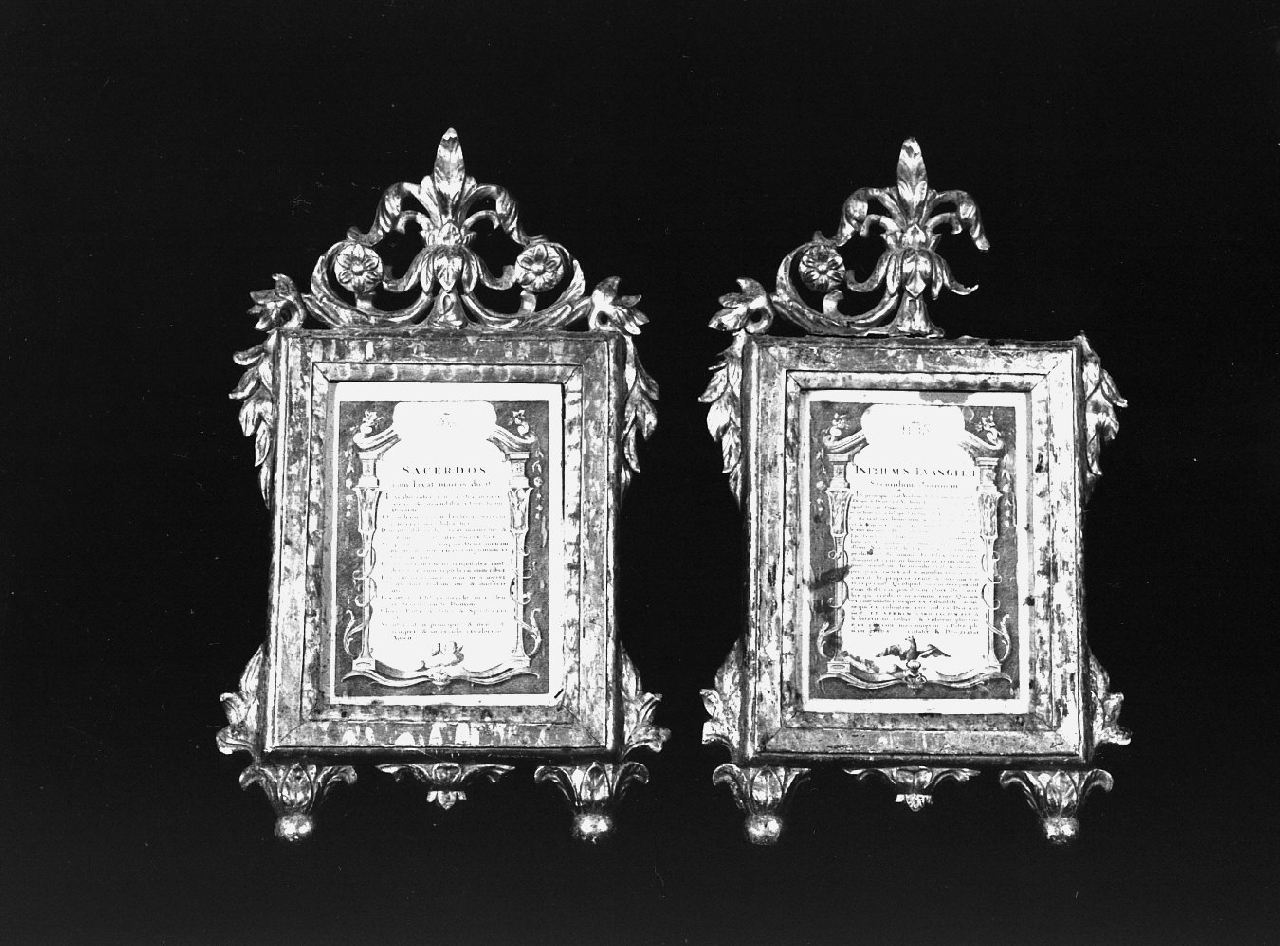 cartagloria, coppia - bottega calabrese (sec. XIX)