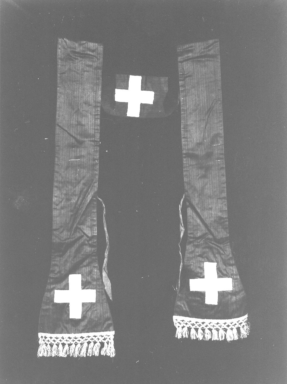 stola, opera isolata - manifattura Italia meridionale (seconda metà sec. XIX)