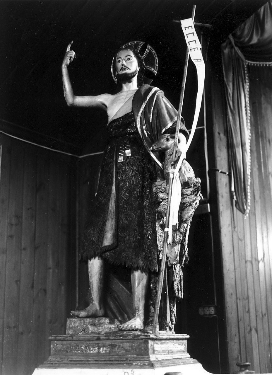 San Giovanni Battista (statua, opera isolata) di Musitano Raffaelangelo (e aiuti) (sec. XX)